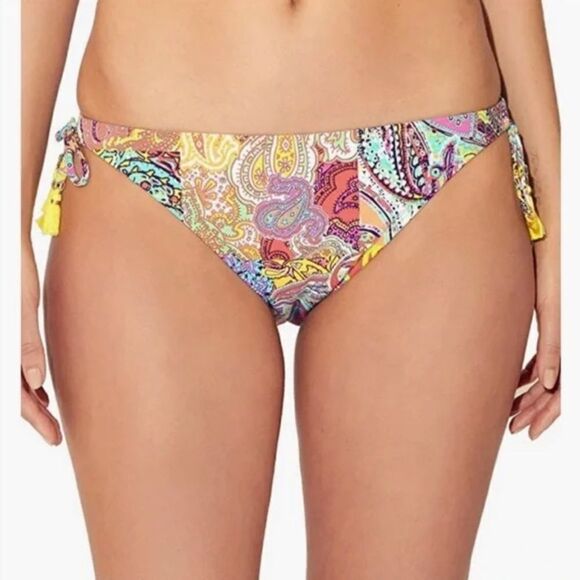 NWOT Bleu Rod Beattie Bikini Side Tie Hipster Bottom, Size 14 - Picture 2 of 9